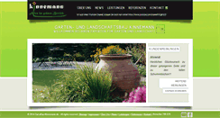Desktop Screenshot of galabau-kinnemann.de